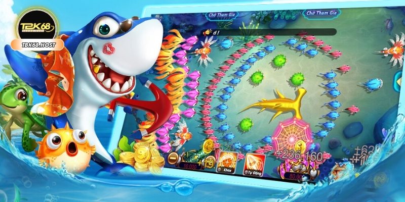 Cá cược bắn cá TBK68 hấp dẫn sôi động mỗi ngày